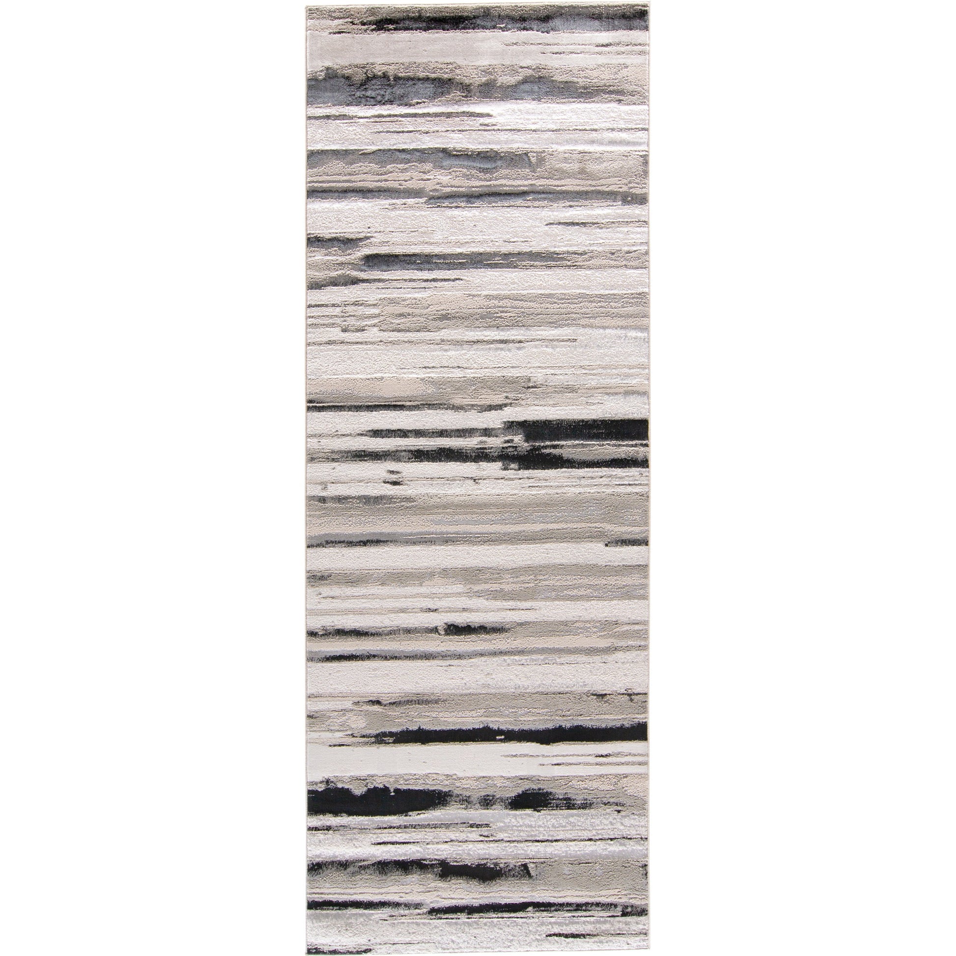 Micah Rug - 3049F by Feizy in silver, gray, black. Made from polyester, polypropylene in a unique style.