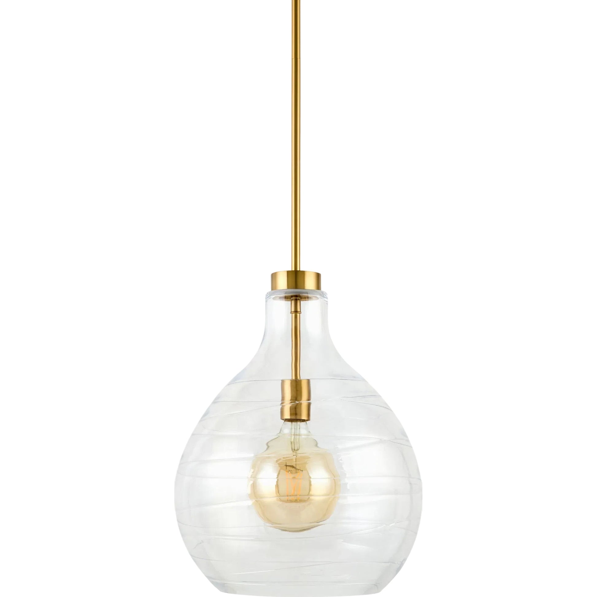 Calanda Pendant by Livabliss. Made from iron, glass in a transitional style.