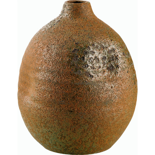 Chaoshan Vase - 540116 by Surya in terracotta and glazed. Made from ceramic in a modern style.