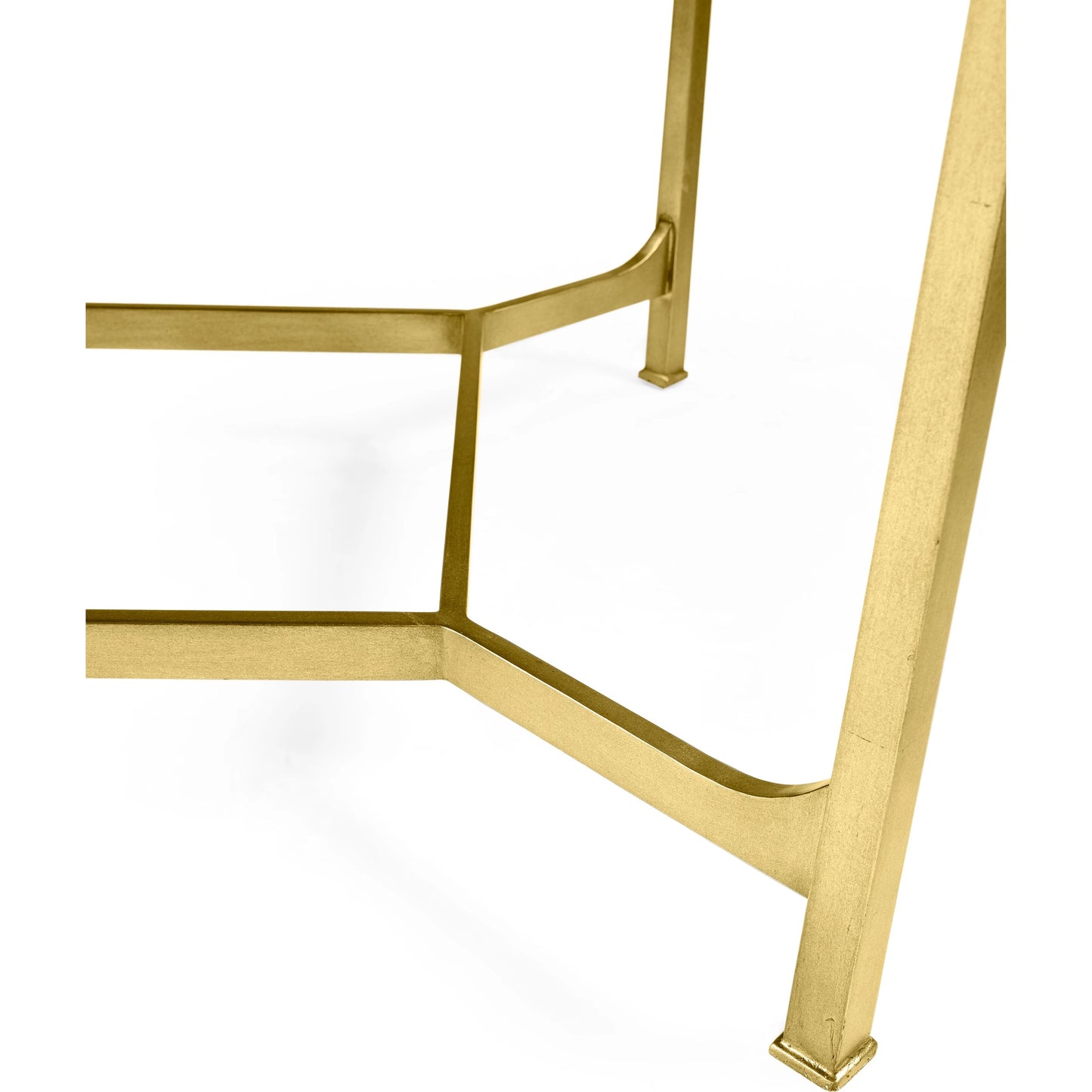 009 SR-847070 | Additional Silo | Luxe Cocktail Table by Jonathan Charles in gold and gilded iron. Made from iron in a modern style.