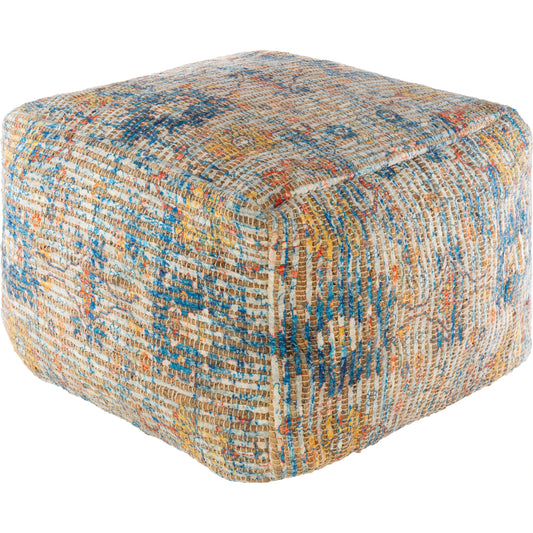 Coventry - 8791 by Livabliss in saffron, orange. Made from 65% jute, 25% polyester, 10% cotton, 100% polybeads, 100% cotton in a eclectic & global style.