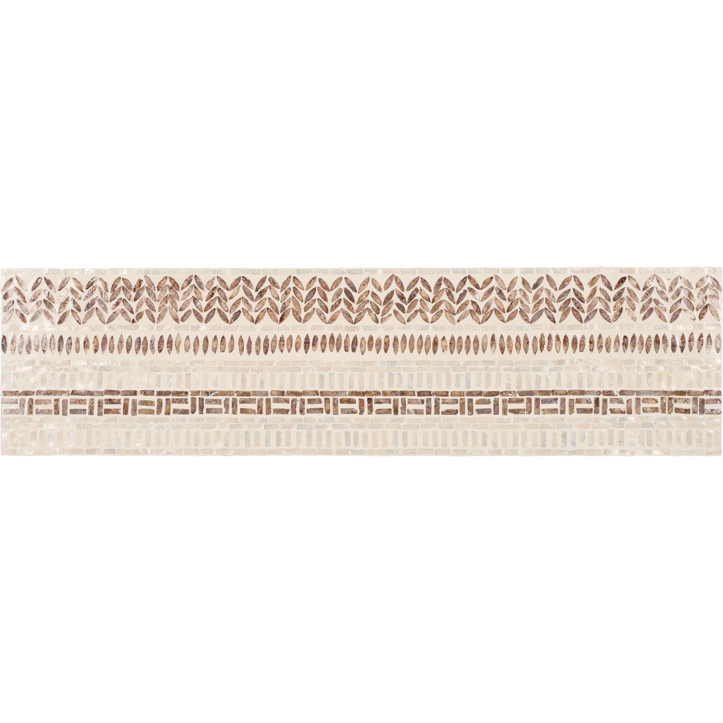 004 SI-2249534 | Additional Silo | Verdigris Console Table by HedgeApple Essentials in white, gold. Made from mdf, solid wood, capiz in a modern style.