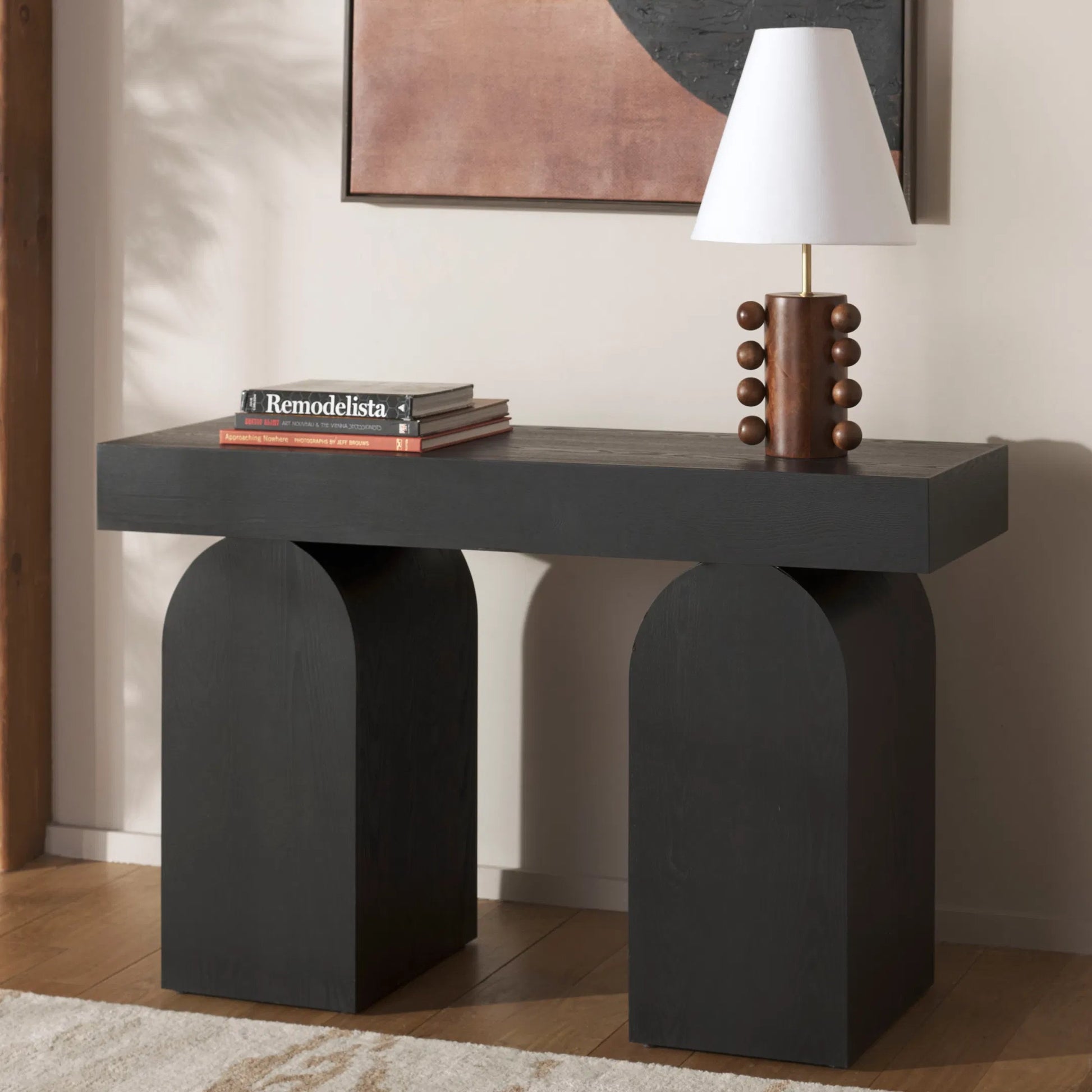 Edmonson Console Table by HedgeApple Essentials. Made from unique in a transitional style.