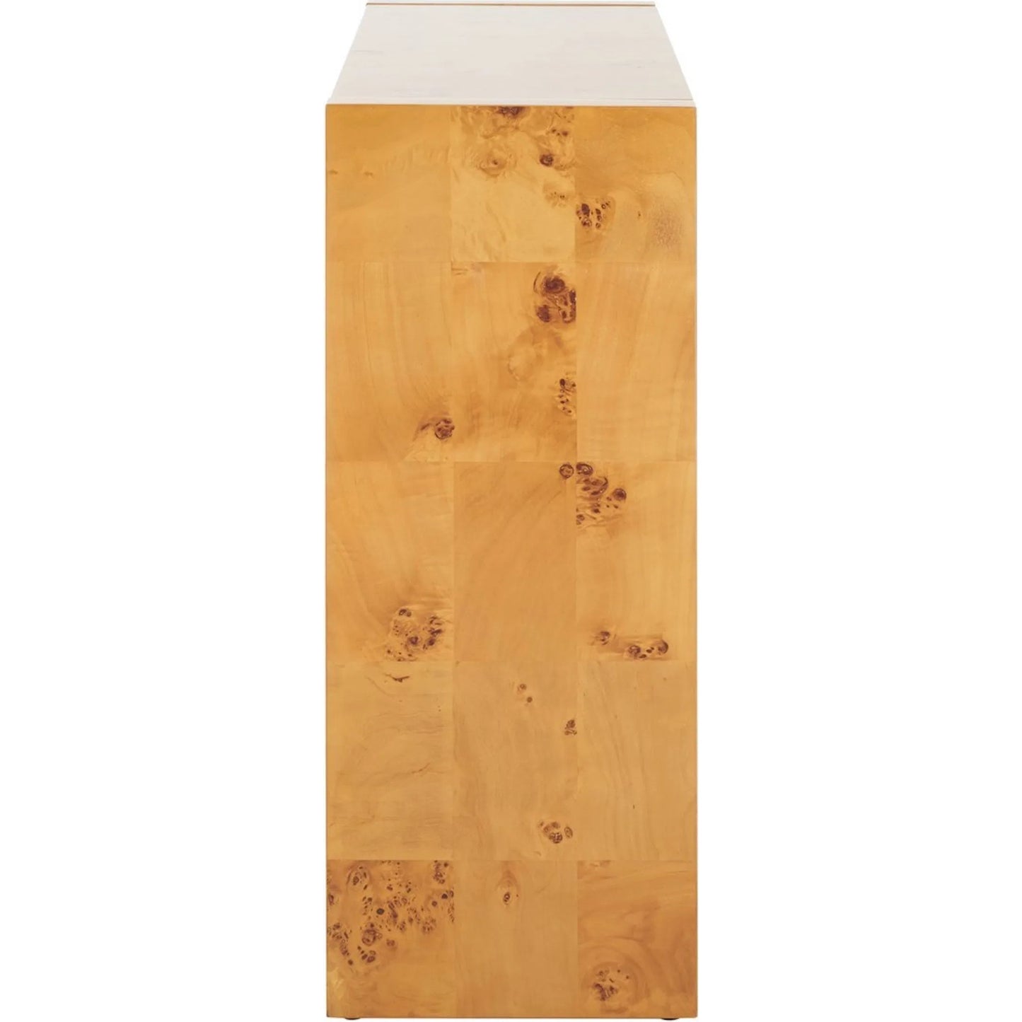 015 SI-2154886 | Additional Silo | Netawaka Console Table by HedgeApple Essentials in natural. Made from mdf with poplar burl wood veneer in a modern style.