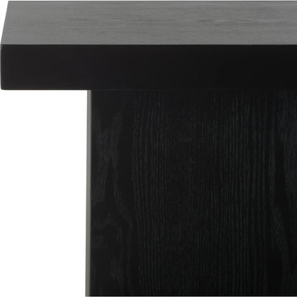 Independent Console Table by HedgeApple Essentials in black. Made from pine, mdf in a modern style.