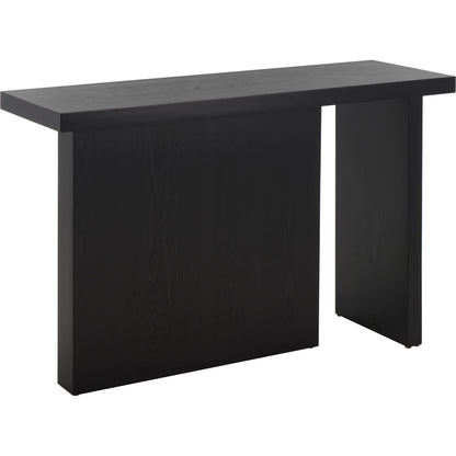 Independent Console Table by HedgeApple Essentials in black. Made from pine, mdf in a modern style.