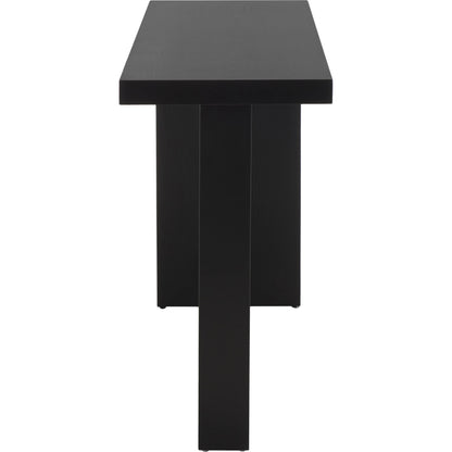 Independent Console Table by HedgeApple Essentials in black. Made from pine, mdf in a modern style.