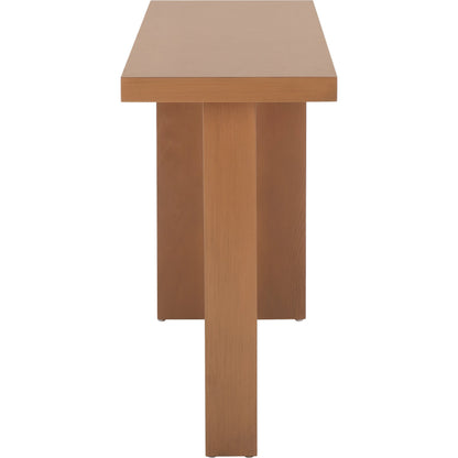 Independent Console Table by HedgeApple Essentials in black. Made from pine, mdf in a modern style.