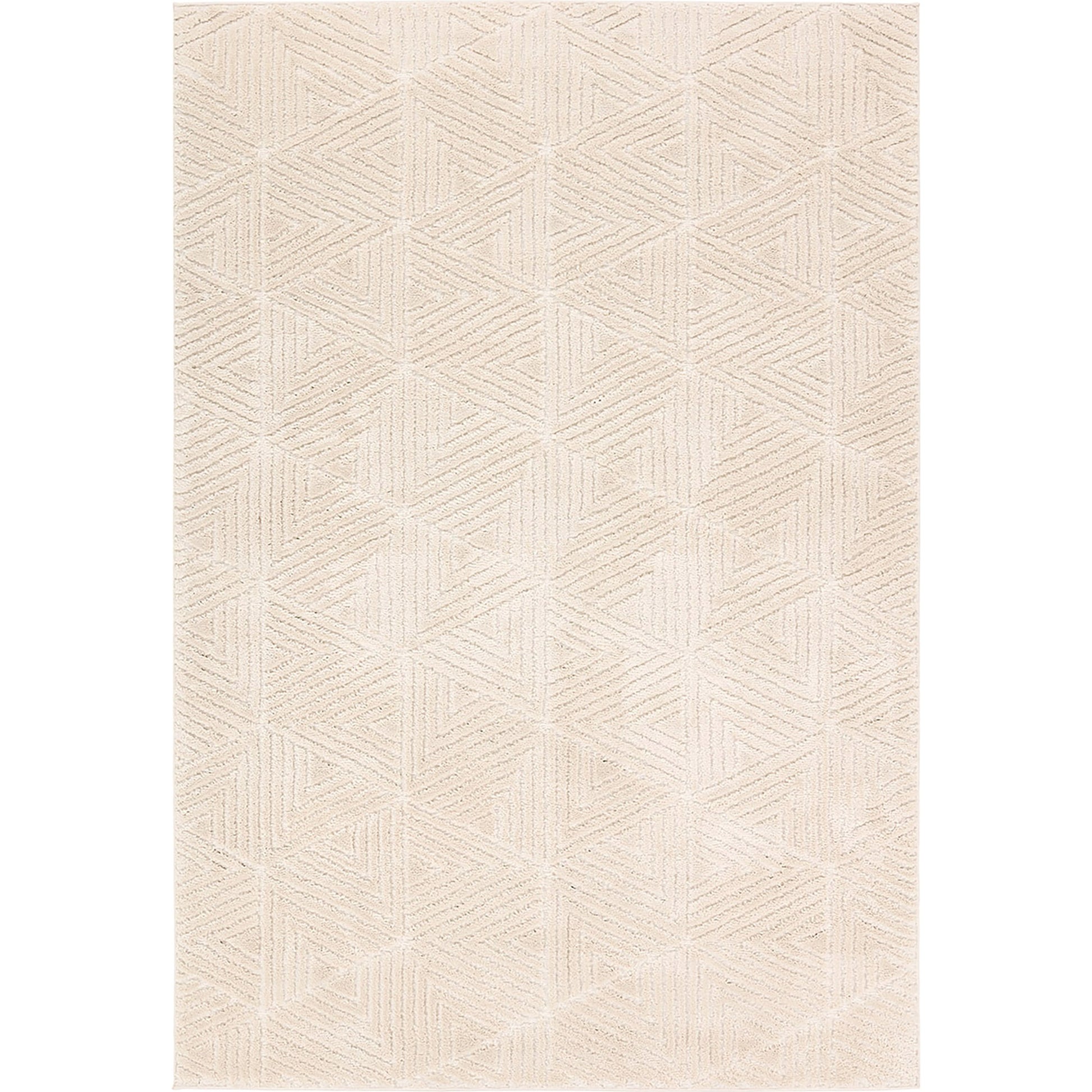 CNU03 Rug by Jaipur Living in white. Made from 70% polypropylene 30% polyester in a unique style.