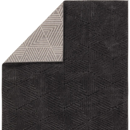 CNU04 Rug by Jaipur Living in black, black. Made from 70% polypropylene 30% polyester in a unique style.