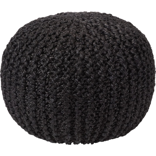 Canova CNV01 Pouf by Jaipur Living. Made from 100% jute in a cottage & farmhouse style.
