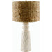 Conway Accent Table Lamp - 535435 by Surya in paintedpainted. Made from resin, seagrass, plastic in a cottage & farmhouse style.