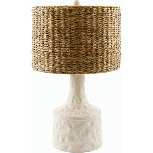 Conway Accent Table Lamp - 535440 by Surya in paintedpainted. Made from resin, seagrass, plastic in a cottage & farmhouse style.
