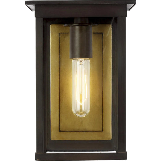 001 SI-2234103 | Primary Silo | Freeport Small Outdoor Wall Lantern by Visual Comfort & Co. in heritage copper. Made from stainless steel in a unique style.