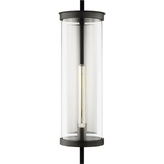 Eastham Extra Large Wall Lantern by Visual Comfort & Co. in textured black. Made from stonestrong in a unique style.