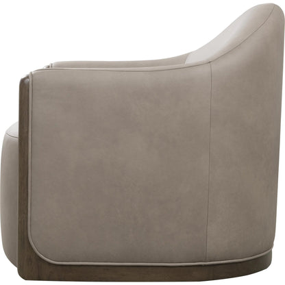 Cora Swivel Chair by Hooker Furniture in dark wood. Made from unique in a modern style.