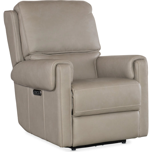 Somers Power Recliner by Hooker Furniture. Made from unique in a transitional style.