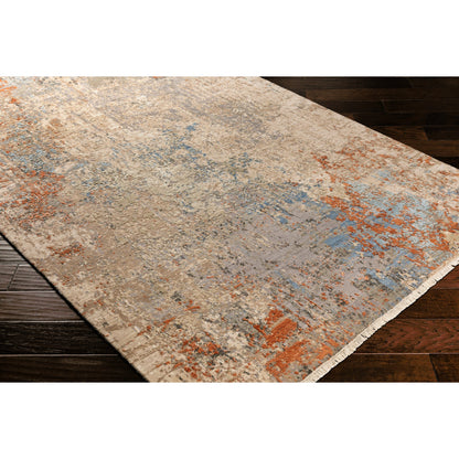 Colaba Rug - 22179 by Surya in olive, light olive, beige, cream, rust, sage. Made from unique in a unique style.