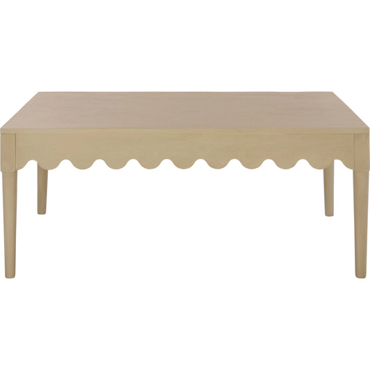 Yuba Coffee Table by HedgeApple Essentials. Made from solid wood frame, mdf table top with wood veneer in a traditional style.