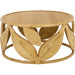 Lake Round Coffee Table by HedgeApple Essentials. Made from mango wood, rattan in a unique style.