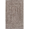 Dark Brown, White / 2' x 3'