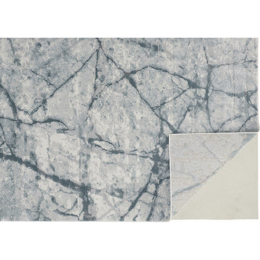 Atwell Transitional Rug - 3282F by Feizy in blue, gray, ivory. Made from polypropylene in a unique style.