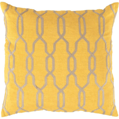 Gates Pillow - 12755 by Surya. Made from 100% linen in a transitional style.