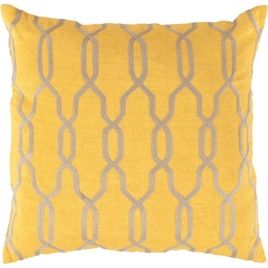 Gates Pillow - 12755 by Surya. Made from 100% linen in a transitional style.