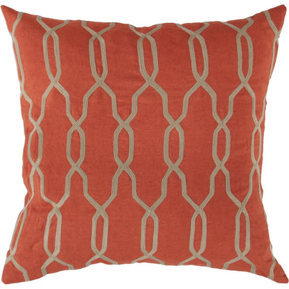 Gates Pillow - 12755 by Surya. Made from 100% linen in a transitional style.
