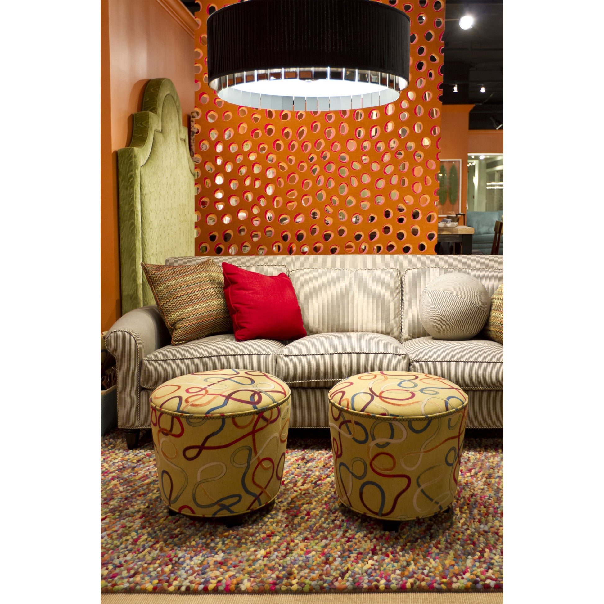 Confetti Rug - 914 by Surya. Made from 100% felted wool in a unique style.