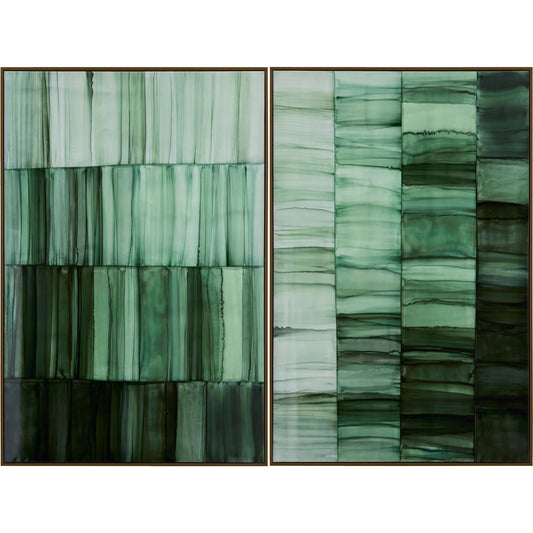 Connection II Framed Art (Set of 2) by Livabliss in hand painted. Made from canvas, polystyrene in a unique style.