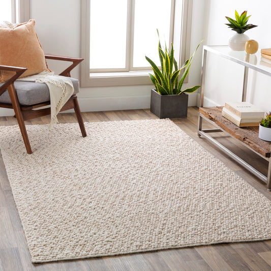 Como Rug - 25155 by Surya. Made from 50% viscose, 50% wool in a unique style.