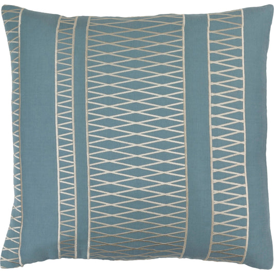Cora Pillow - 33571 by Surya. Made from front: 55% linen, 45% cotton in a modern style.