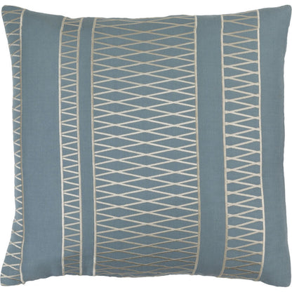 Cora Pillow - 33571 by Surya. Made from 55% linen, 45% cotton in a modern style.