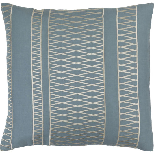 Cora Pillow - 33571 by Surya. Made from 55% linen, 45% cotton in a modern style.