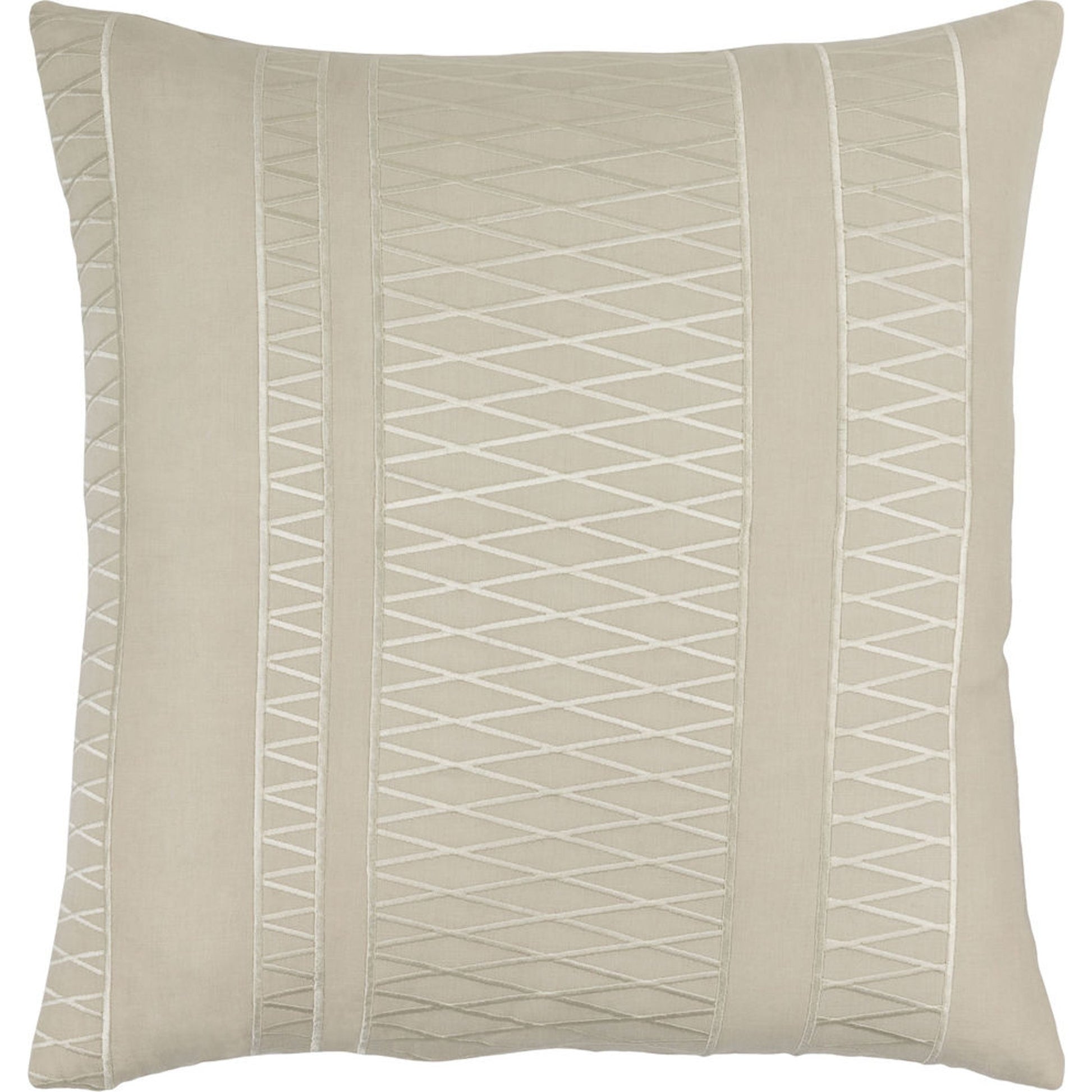 Cora Pillow - 33571 by Surya. Made from 55% linen, 45% cotton in a modern style.