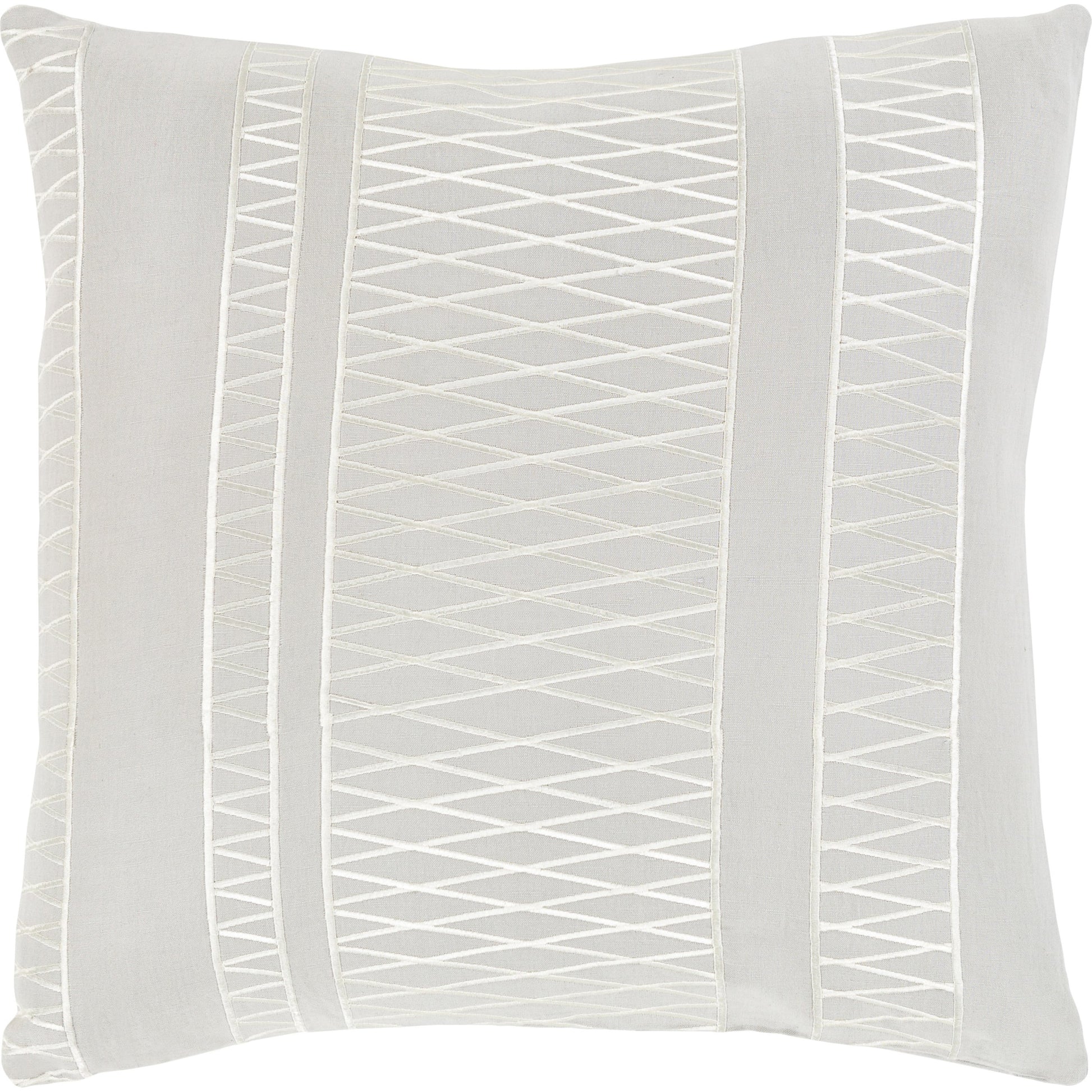 Cora Pillow - 33571 by Surya. Made from 55% linen, 45% cotton in a modern style.