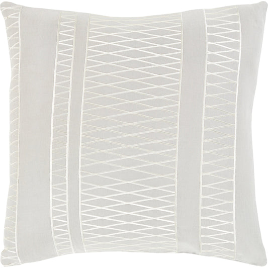 Cora Pillow - 33571 by Surya. Made from front: 55% linen, 45% cotton in a modern style.