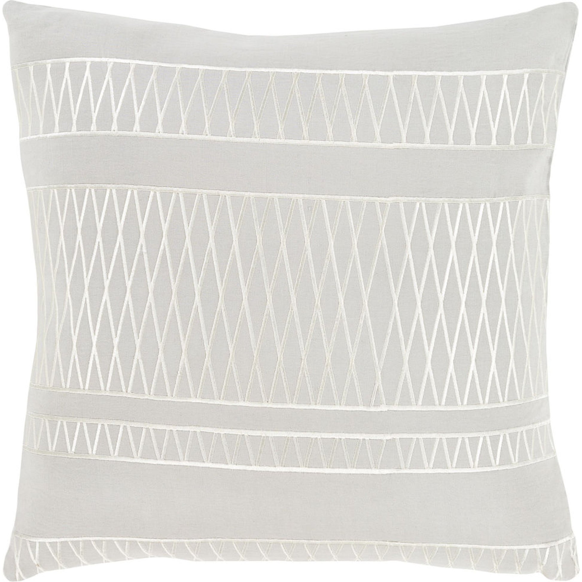 Cora Pillow - 33571 by Surya. Made from 55% linen, 45% cotton in a modern style.
