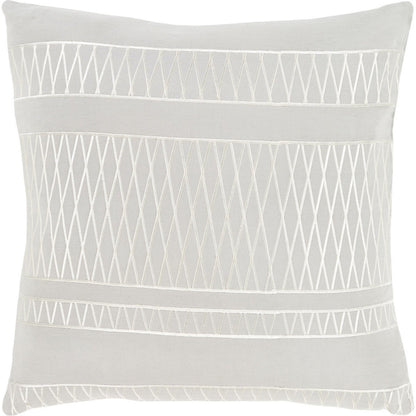Cora Pillow - 33571 by Surya. Made from 55% linen, 45% cotton in a modern style.