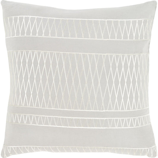 Cora Pillow - 33571 by Surya. Made from 55% linen, 45% cotton in a modern style.