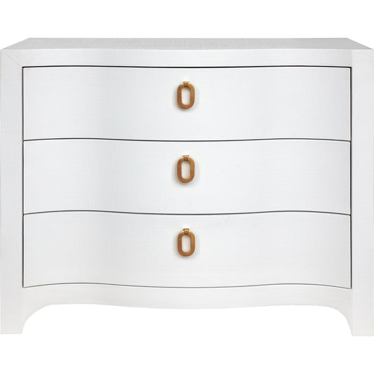 Cora Curved Front Chest by Worlds Away. Made from unique in a cottage & farmhouse style.