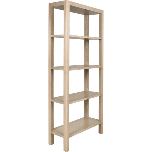 Corbin Fluted Etagere by Worlds Away in cerused oak. Made from unique in a cottage & farmhouse style.