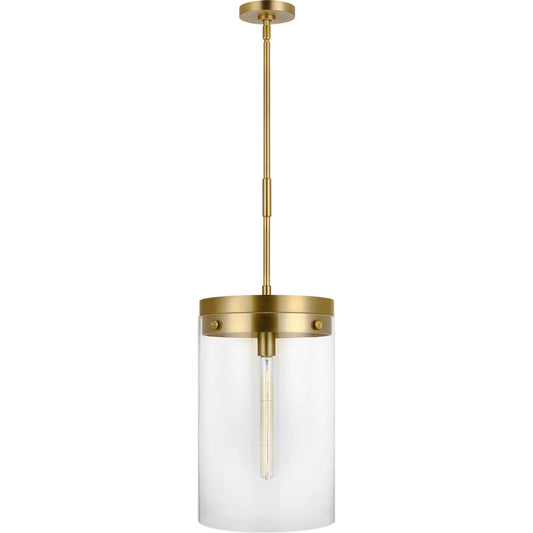 Garrett Large Cylinder Pendant by Visual Comfort & Co.. Made from steel in a unique style.