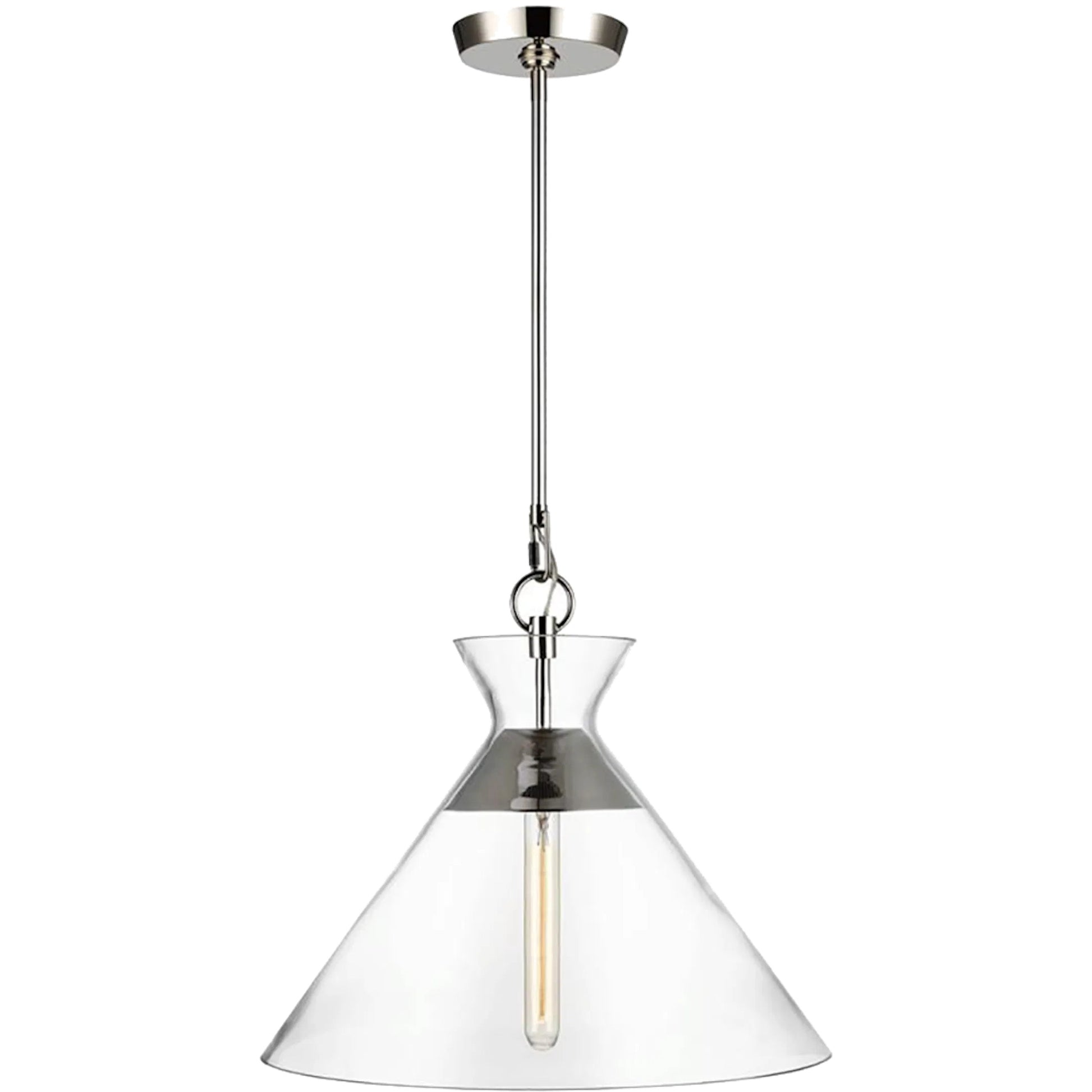 Atlantic Wide Pendant by Visual Comfort & Co.. Made from steel in a unique style.