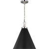 Midnight Black, Polished Nickel