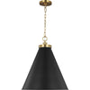 Midnight Black, Burnished Brass
