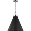 Midnight Black, Polished Nickel