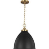 Midnight Black, Burnished Brass