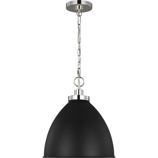 Wellfleet Medium Dome Pendant by Visual Comfort & Co.. Made from steel in a unique style.